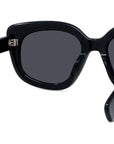 1970 Black Butterfly Sunglasses