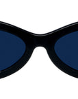 1970 Black Butterfly Sunglasses