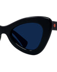 1970 Black Butterfly Sunglasses