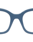 Boke Flower Blue Geometric Eyeglasses