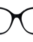 Boke Flower Black Butterfly Eyeglasses