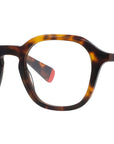 AKA Havana Geometric Eyeglasses