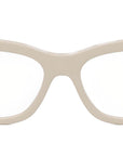 Baguette Brown Rectangular Eyeglasses