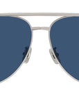 GV Speed Silver Pilot Sunglasses