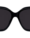 GV Day Black Round Sunglasses