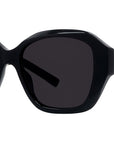 GV Day Black Round Sunglasses