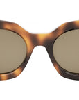 CELINE 3 Dots Classic Havana Butterfly Sunglasses