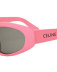 CELINE Monochroms Strawberry Cream Geometric Sunglasses