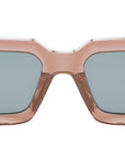 CELINE 3 Dots Pink Rectangular Sunglasses