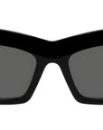 Anagram Black Cat Eye Sunglasses