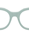 CELINE 3 Dots Green Round Eyeglasses