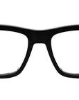 CD IconO S1I Black Geometric Eyeglasses