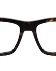 CD IconO S1I Havana Geometric Eyeglasses