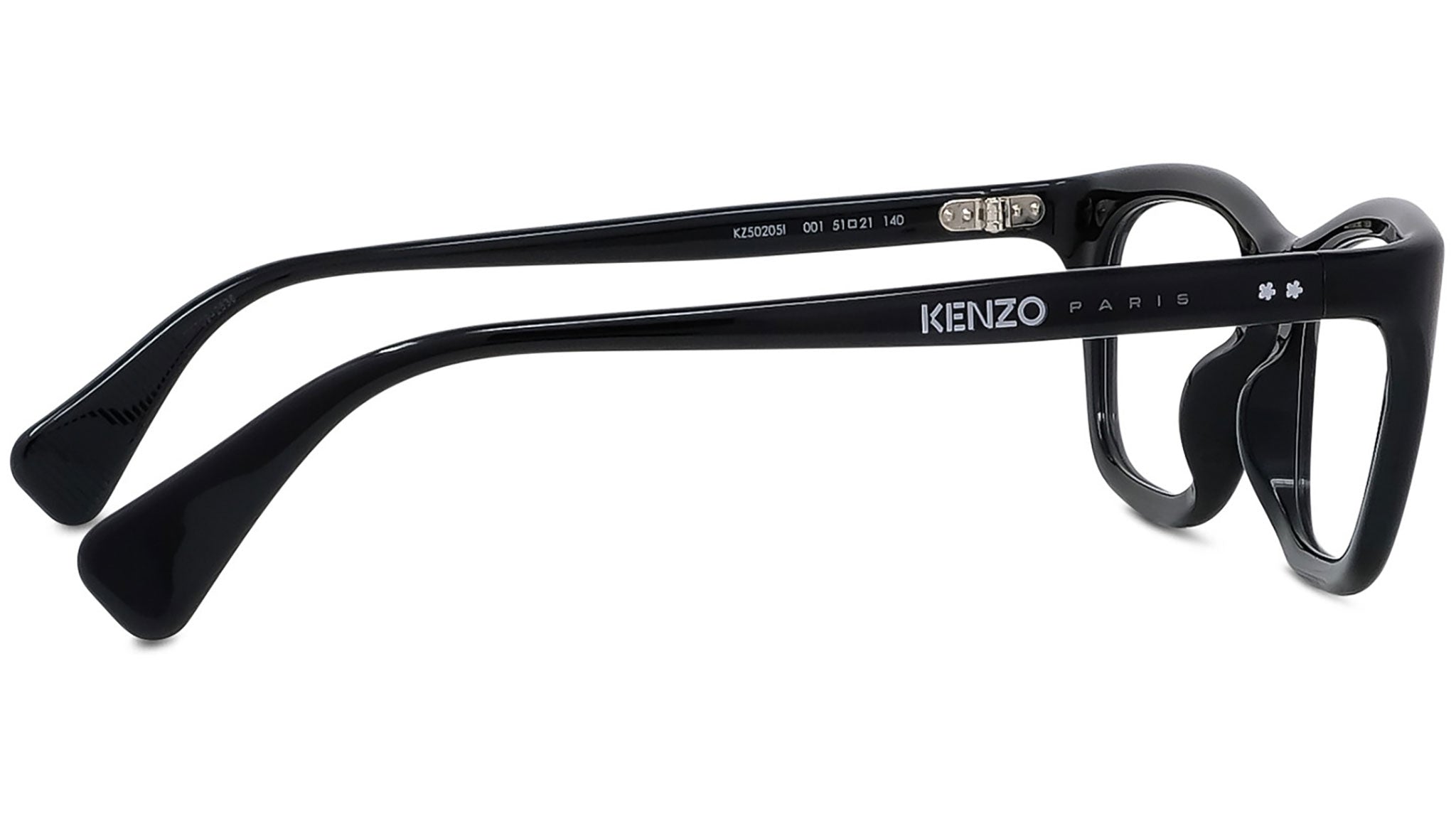 Boke Flower Black Geometric Eyeglasses