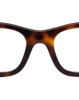 Boke Flower Havana Geometric Eyeglasses