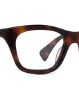 Boke Flower Havana Geometric Eyeglasses