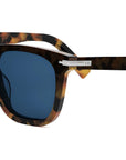 DiorBlackSuit S13I Havana Square Sunglasses