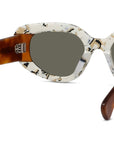 1970 Havana Cat Eye Sunglasses