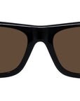 AKA Black Geometric Sunglasses