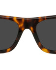 AKA Havana Geometric Sunglasses