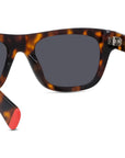 AKA Havana Geometric Sunglasses