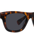 AKA Havana Geometric Sunglasses