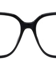 Boke Flower Black Square Eyeglasses