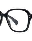 Boke Flower Black Square Eyeglasses