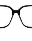 Boke Flower Black Square Eyeglasses