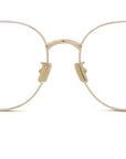 Boke Flower Yellow Round Eyeglasses