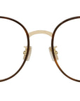 Boke Flower Yellow Round Eyeglasses