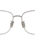 AKA Silver Rectangular Eyeglasses