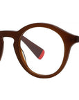 AKA Brown Round Eyeglasses