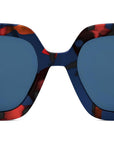 CDior S2I Coloured Havana Square Sunglasses