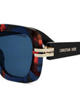 CDior S2I Coloured Havana Square Sunglasses