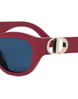 30Montaigne B5U Red Oval Sunglasses