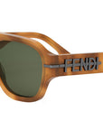 Fendigraphy Havana Square Sunglasses