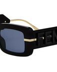 Fendigraphy Black Rectangular Sunglasses