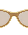 Fendi First Yellow Round Sunglasses