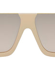 Fendi Way Brown Square Sunglasses