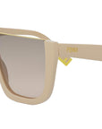 Fendi Way Brown Square Sunglasses