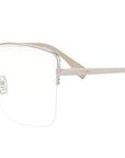 FF Rose Gold Geometric Eyeglasses