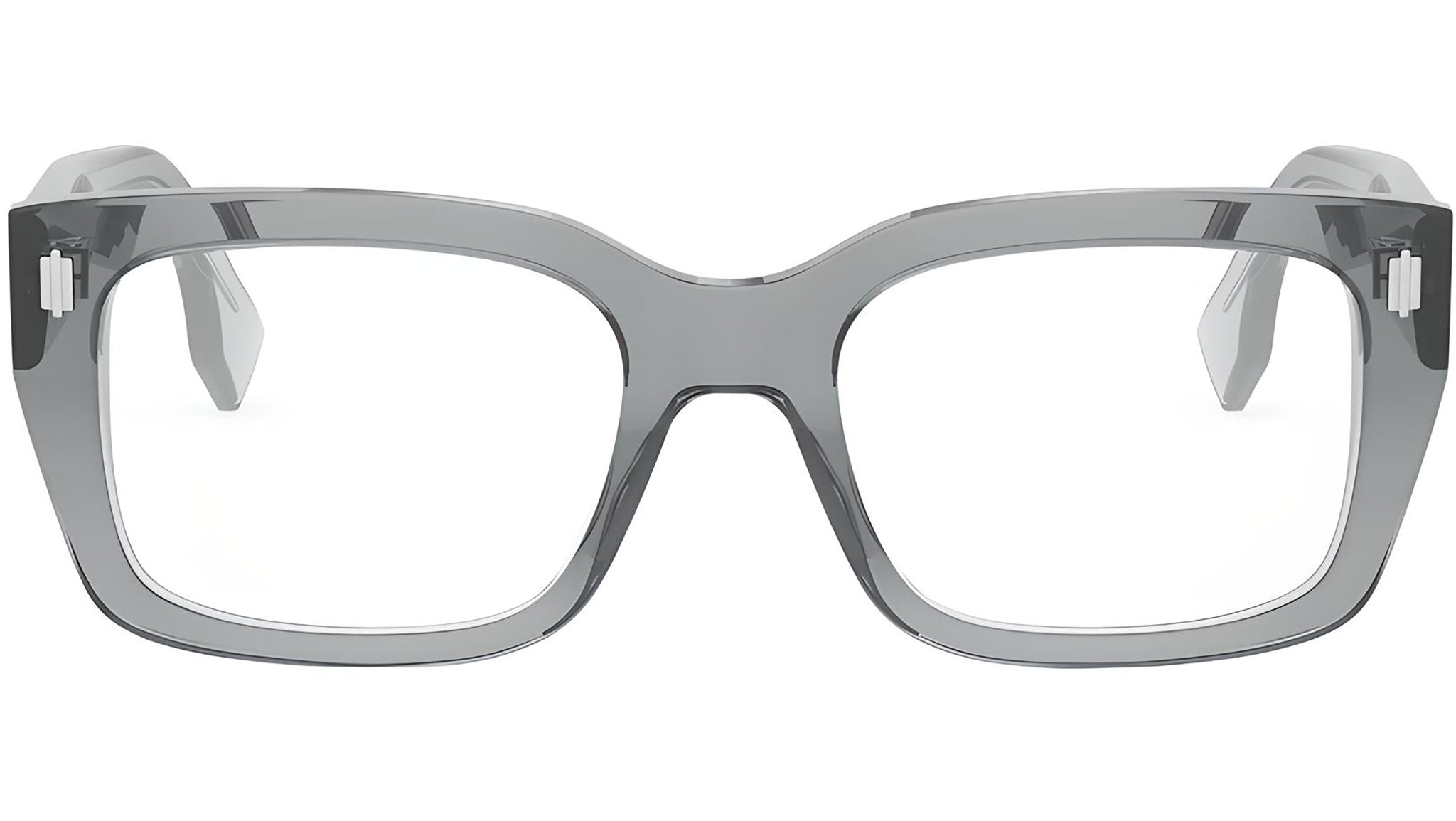 Fendi Roma Grey Square Eyeglasses