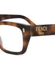 Fendi Roma Havana Square Eyeglasses