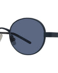 G Ride Blue Round Sunglasses