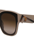 Fendi First Brown Square Sunglasses