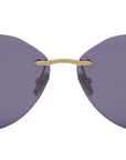 Serpenti Light Gold Cat Eye Sunglasses