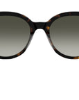 B.zero1 Dark Havana Butterfly Sunglasses