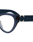 Lady 95.22O B1I Blue Cat Eye Eyeglasses