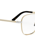 CD DiamondO S7U Yellow Geometric Eyeglasses